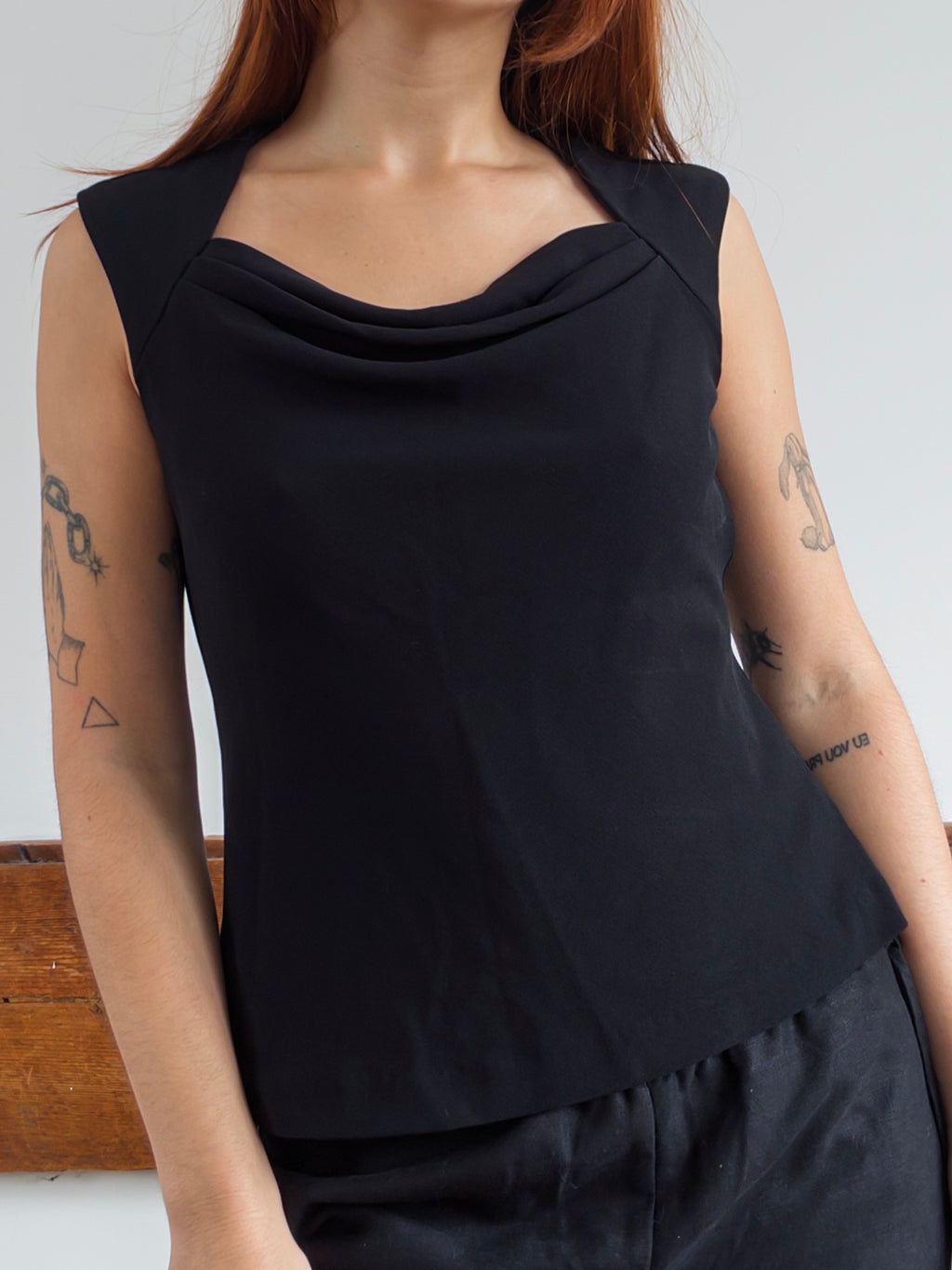 90s Cowl Top