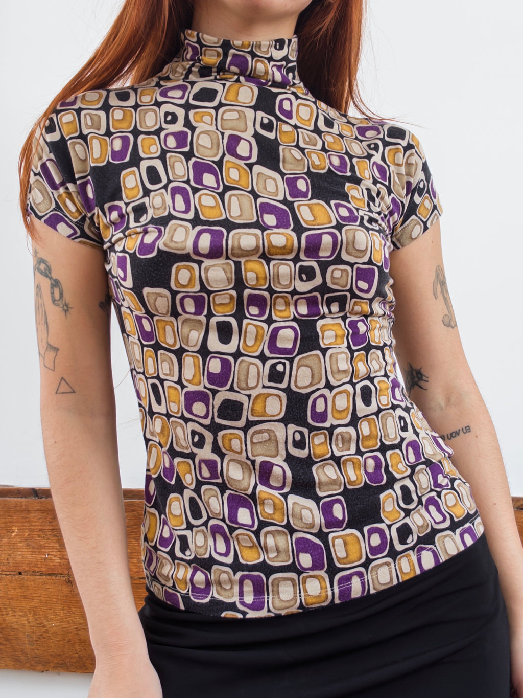 Abstract Print Top