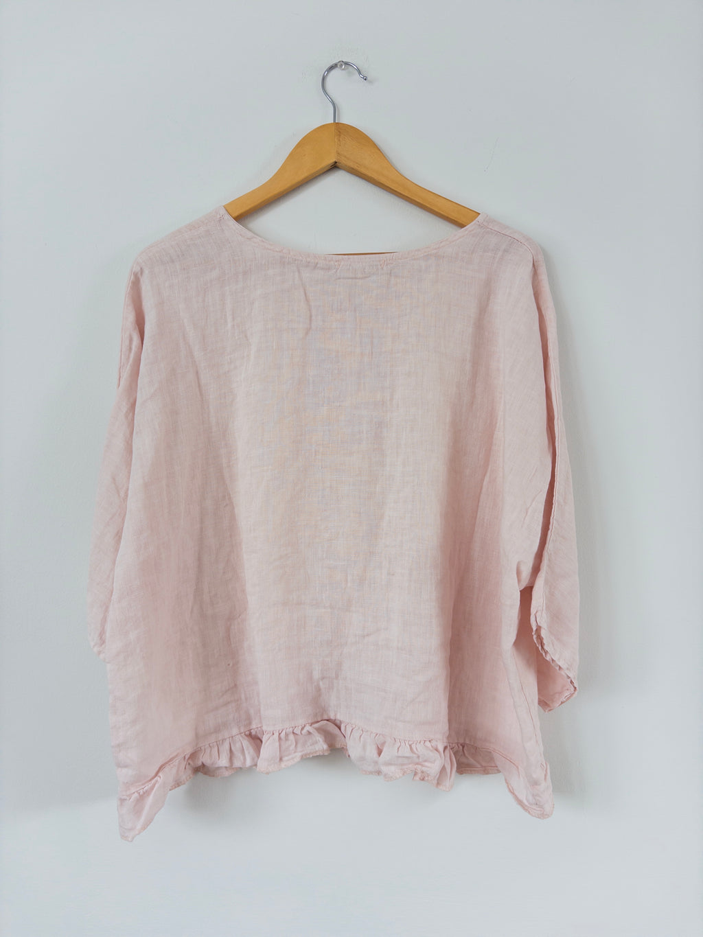 Pink Linen Bouse