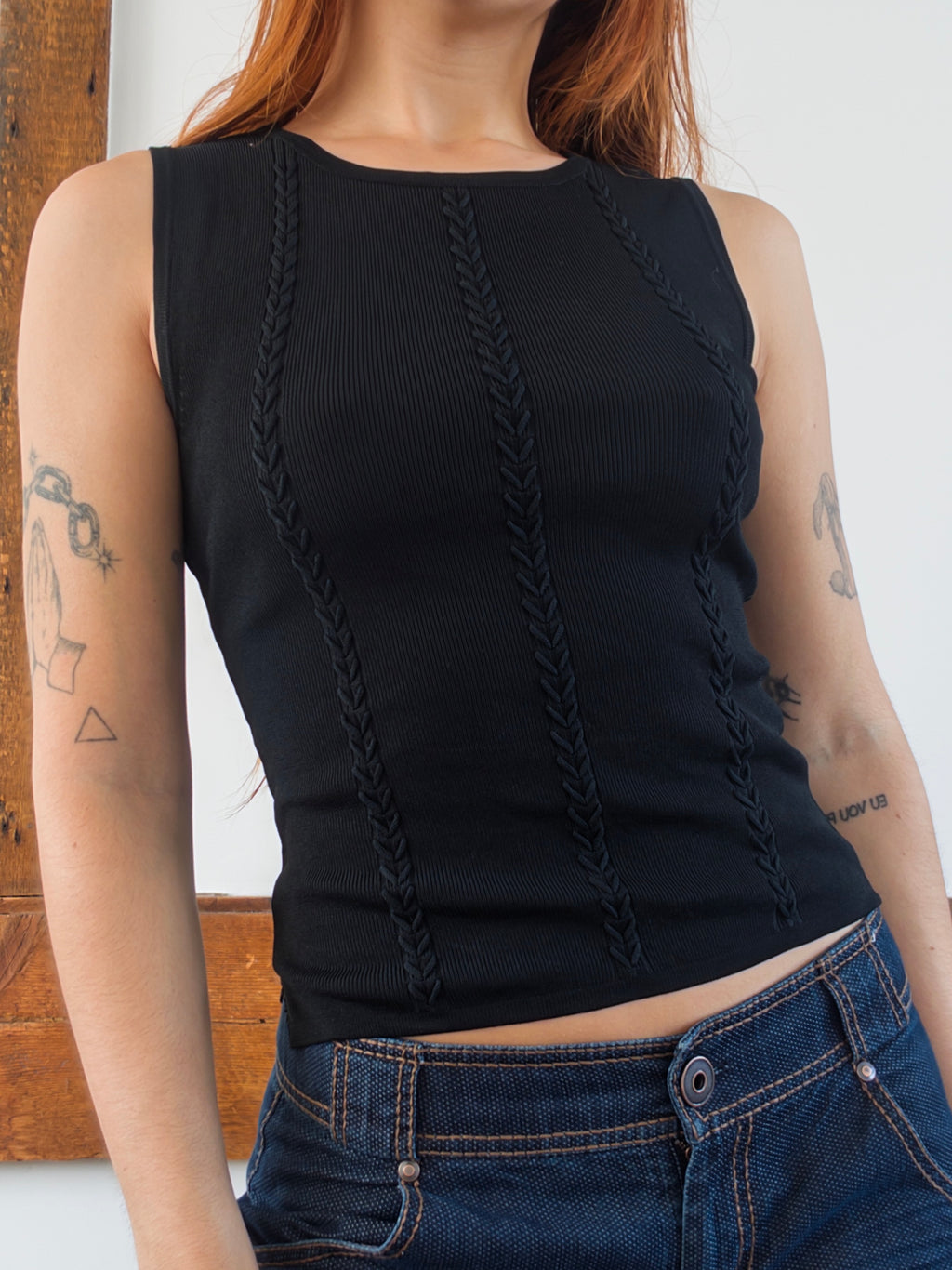 Cable Knit Tank
