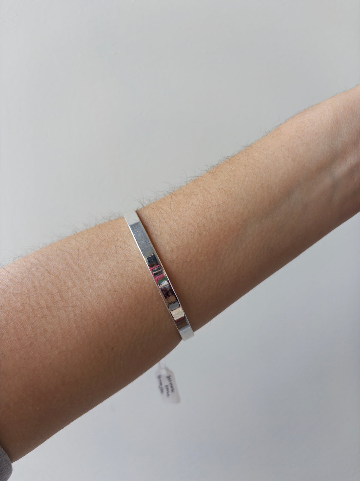 Single Silver Bangle