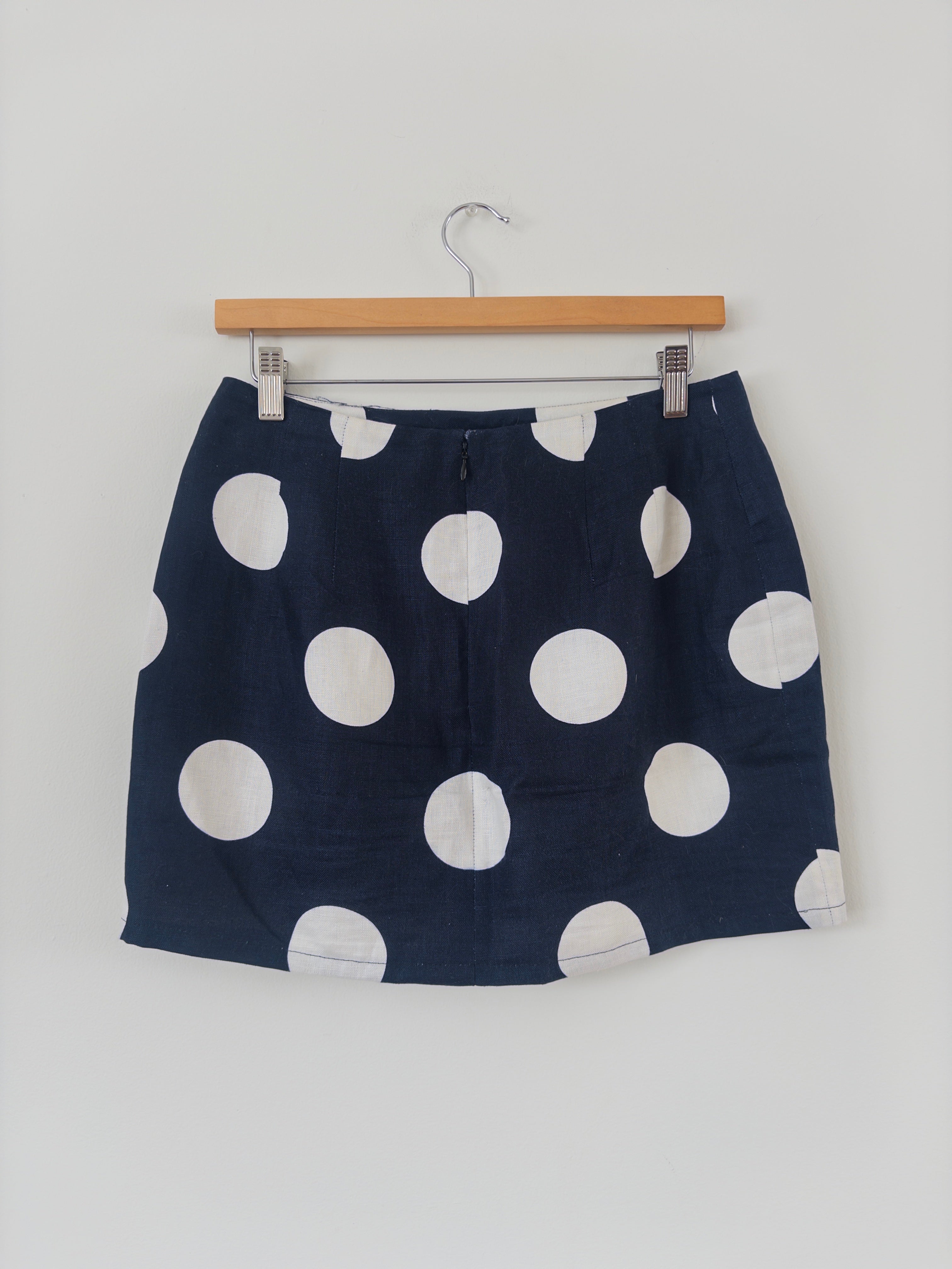 Polka Dot Mini Skirt