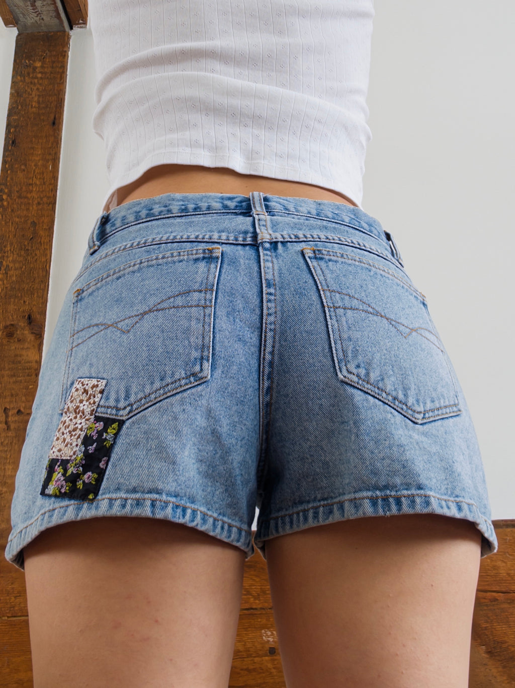 Patchwork Shorts