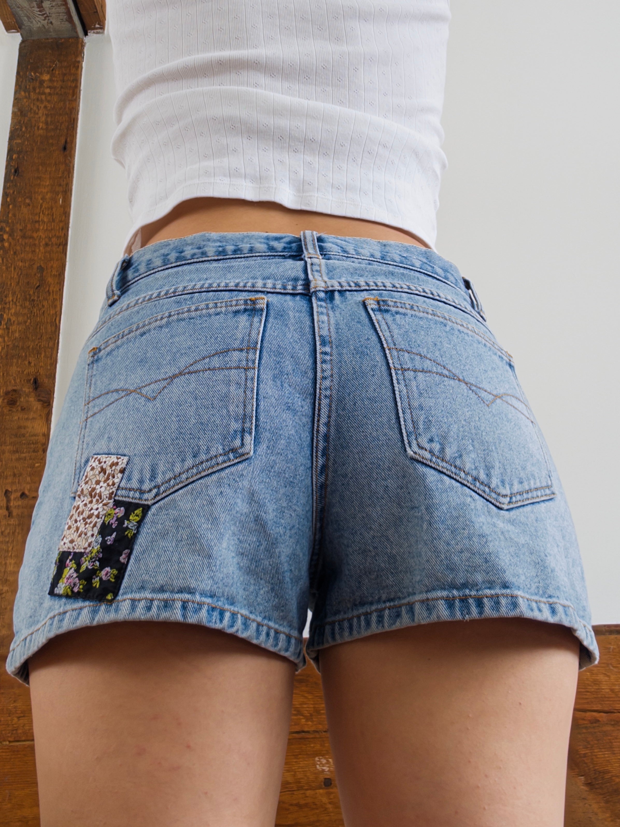 Patchwork Shorts