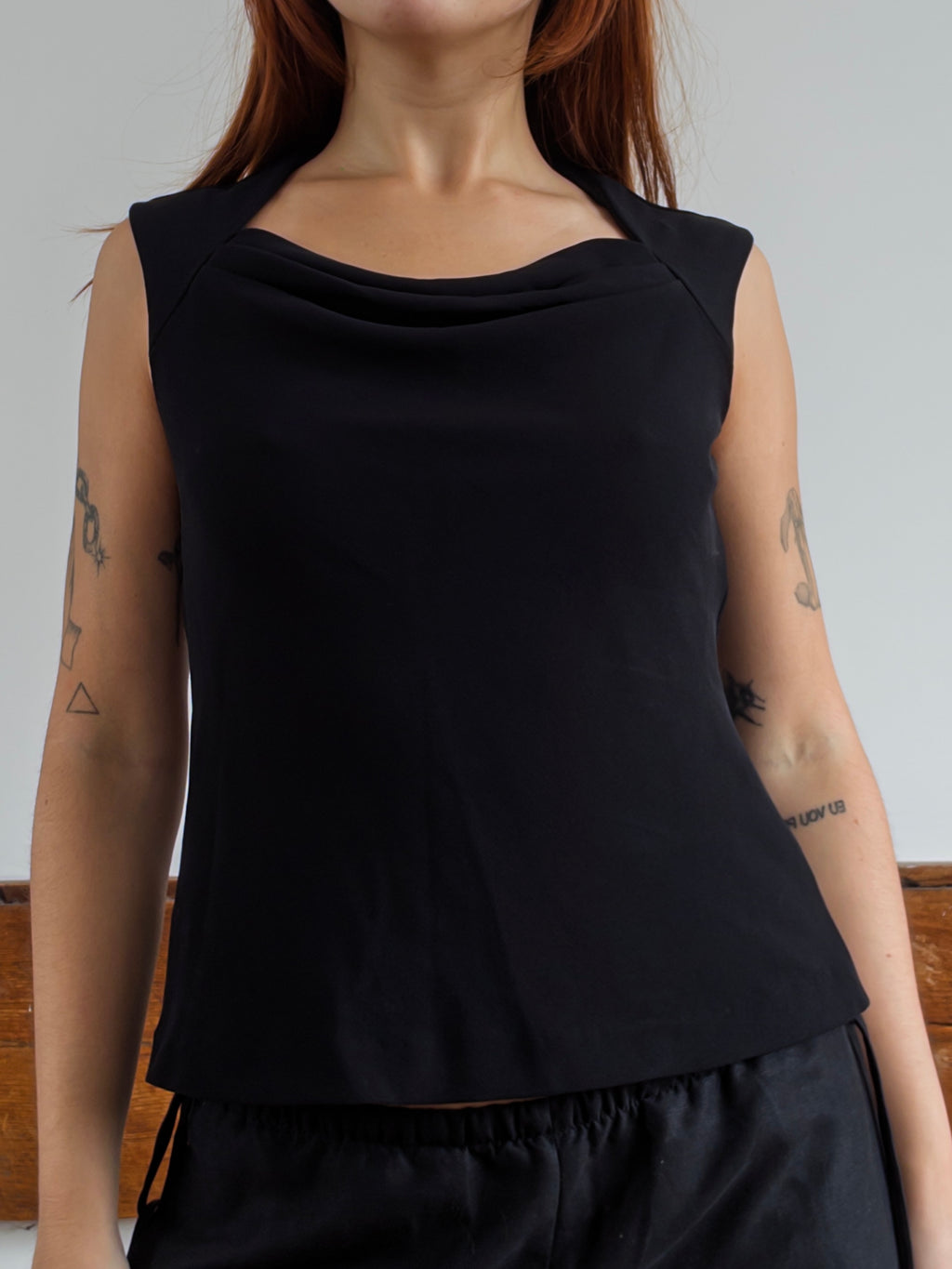 90s Cowl Top