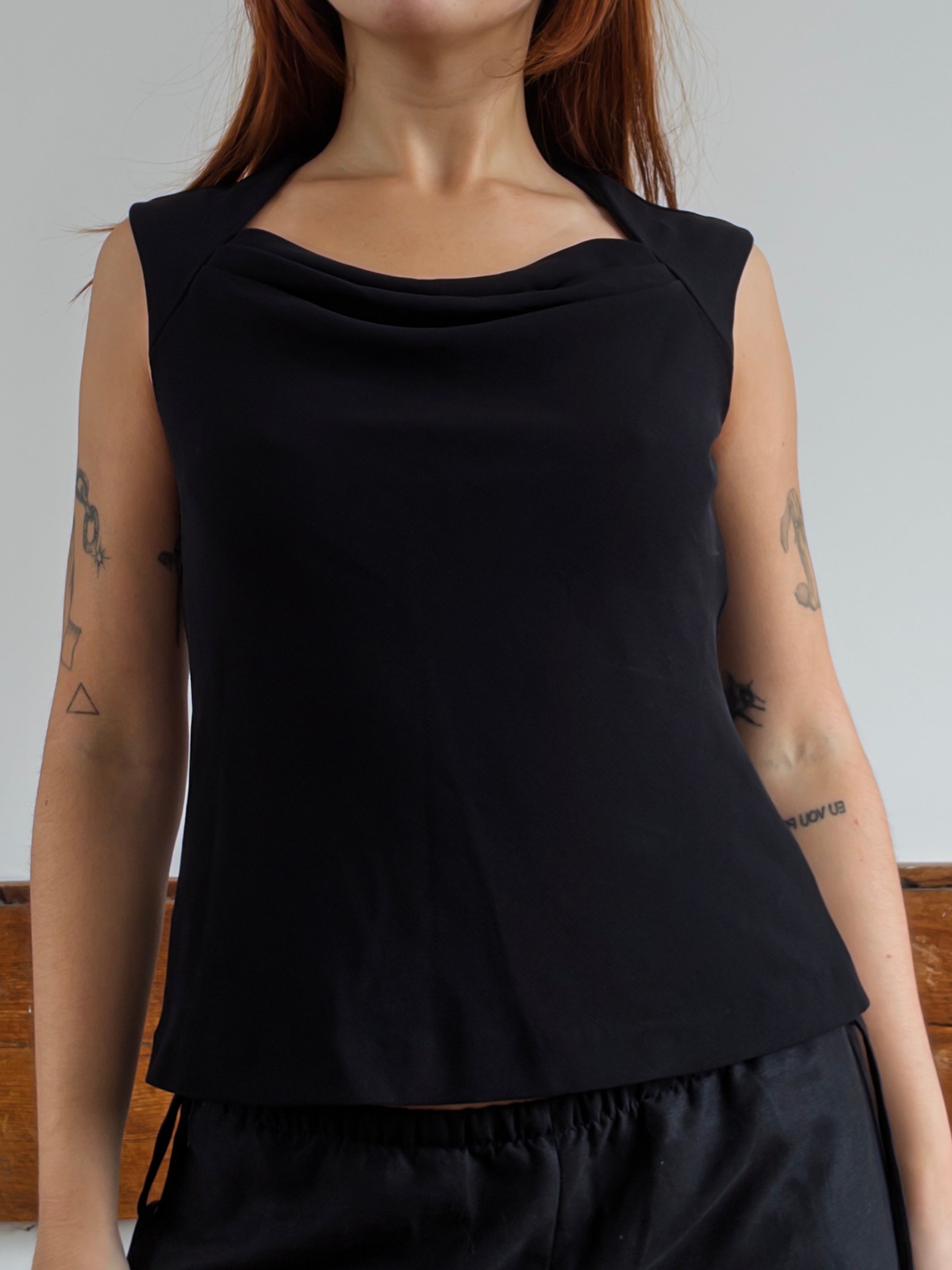 90s Cowl Top