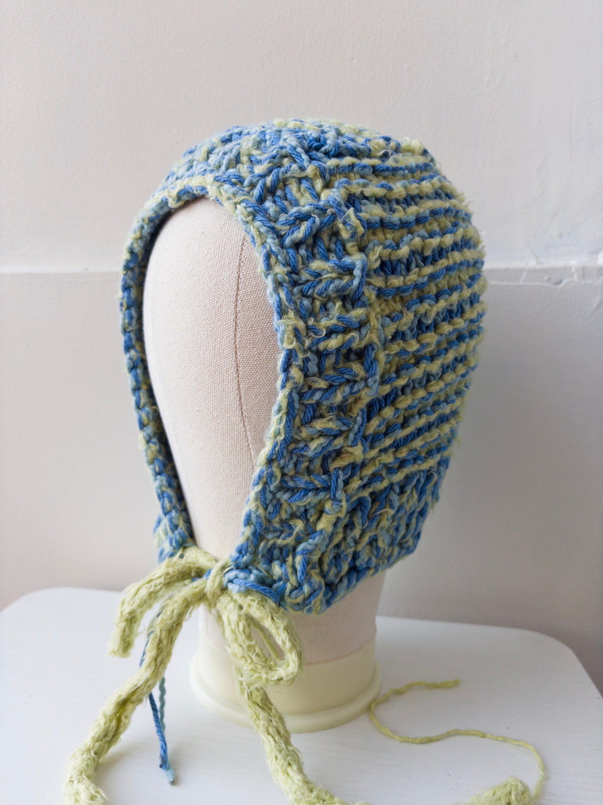 Blue + Green Bonnet