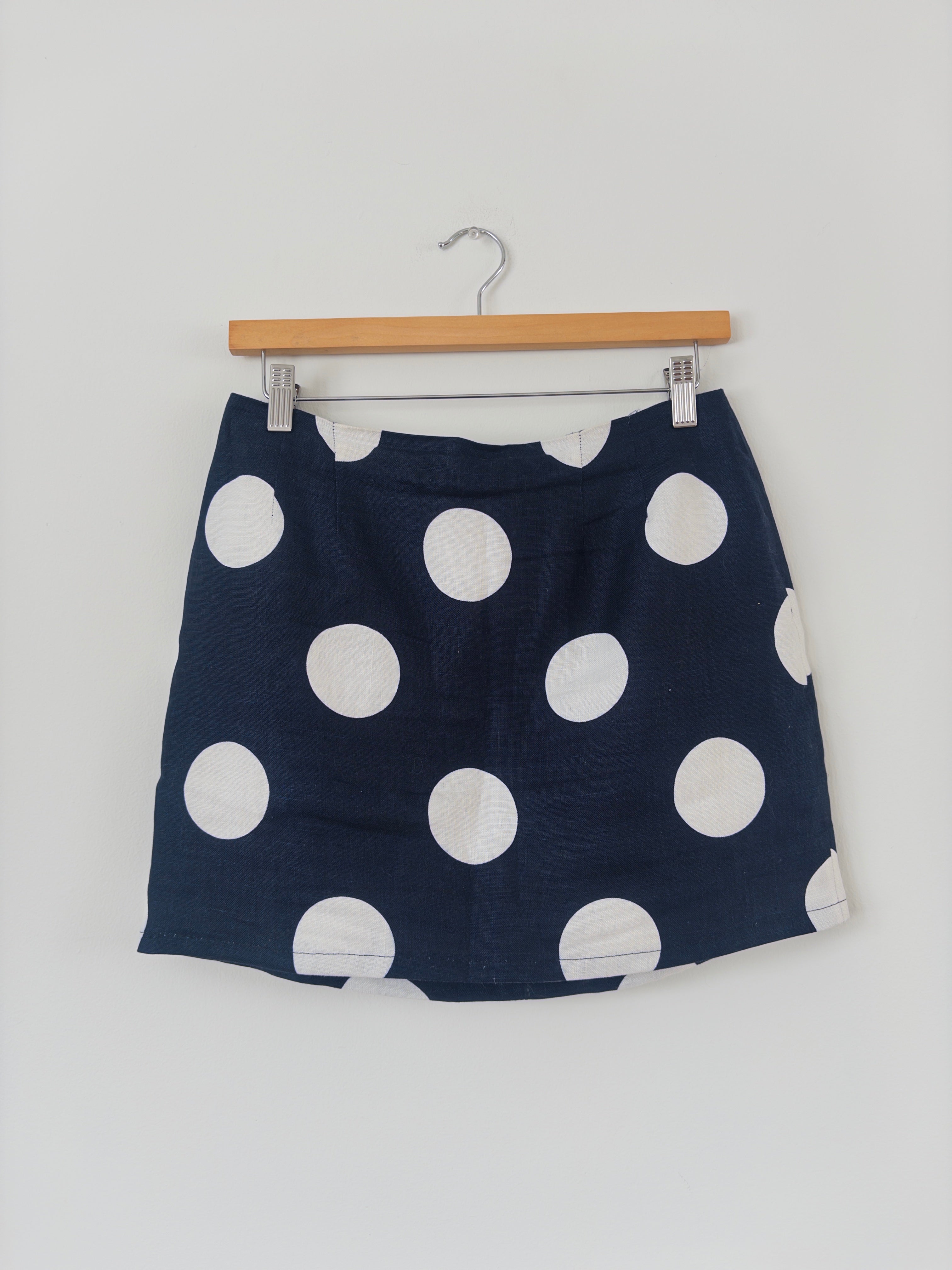 Polka Dot Mini Skirt