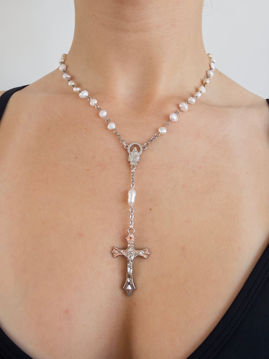 Freshwater Pearl Rosary
