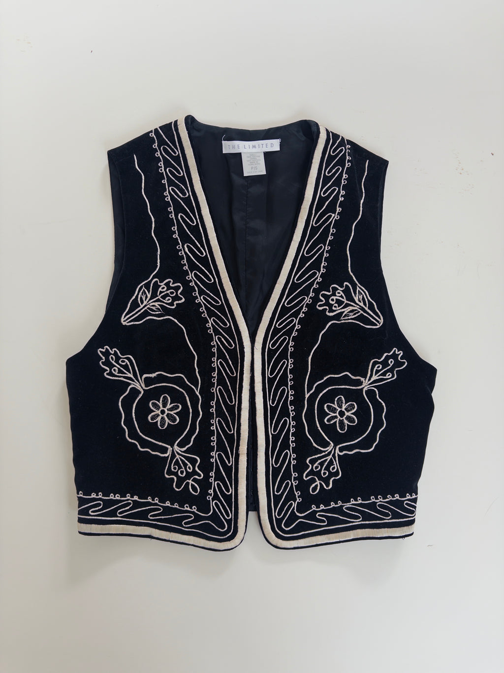 Embroidered Vest