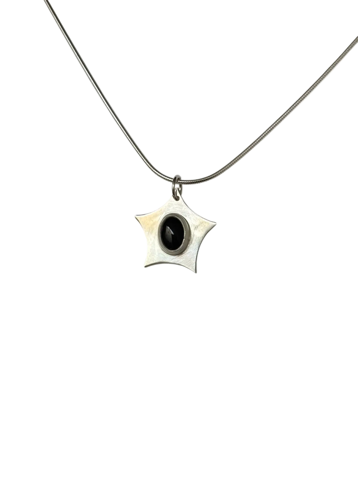 Onyx Star Necklace