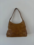 Brown Leather Shoulder Bag