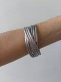 Silver Multi-Bangle