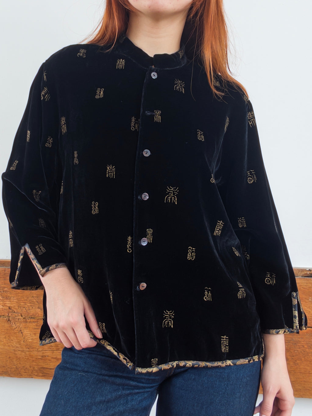 Velvet Shirt Jacket