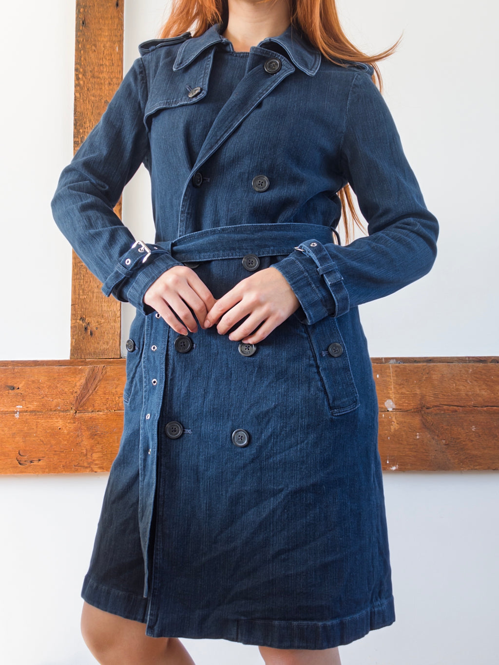 Denim Trench