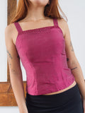 Berry Silk Tank