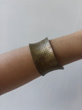 Etched Brass Cuff
