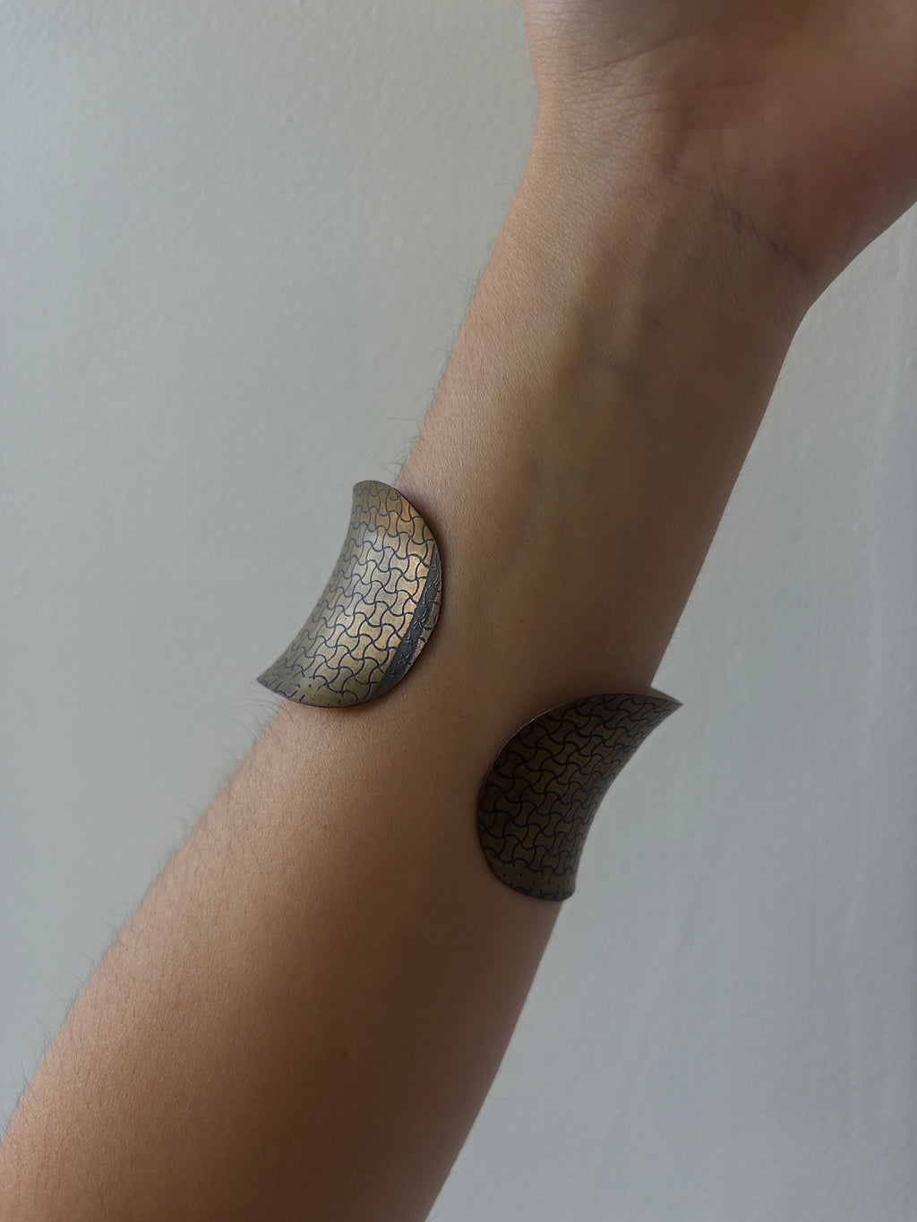 Etched Brass Cuff