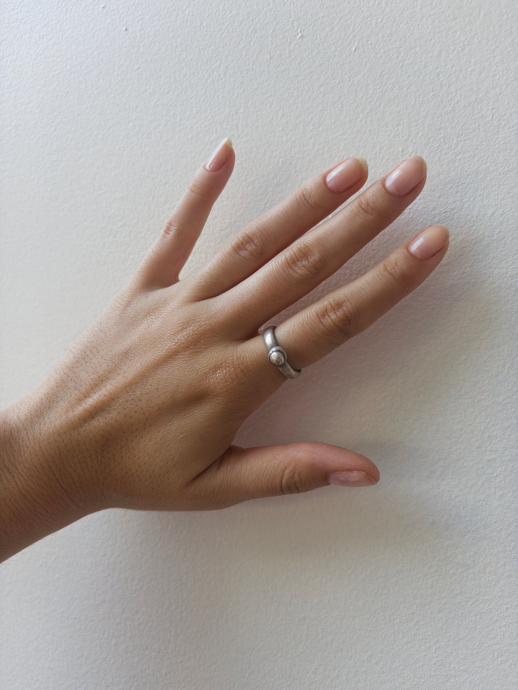 Silver Dot Ring