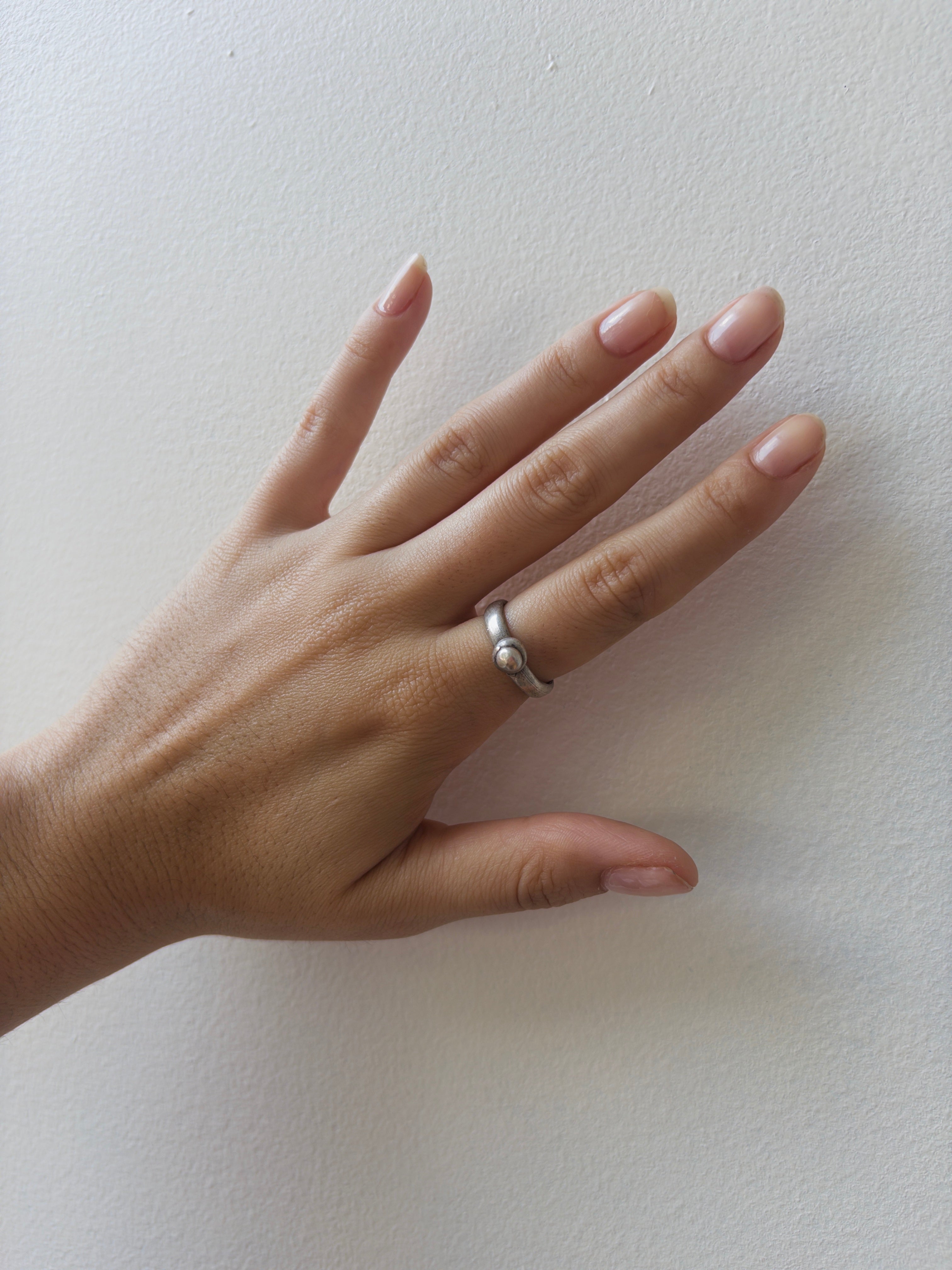 Silver Dot Ring