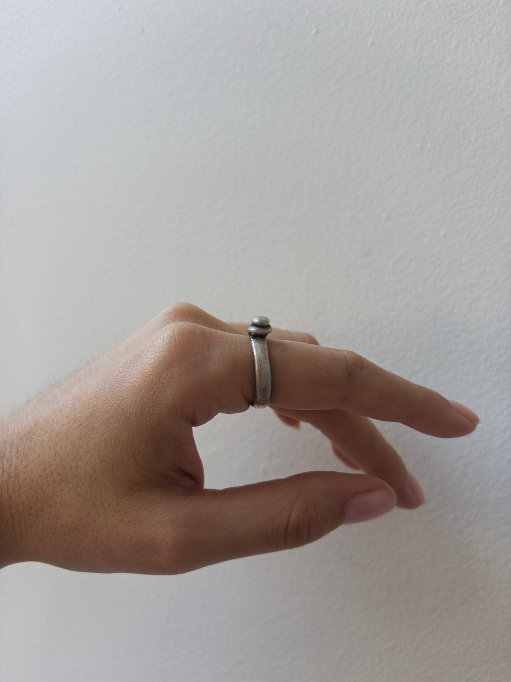 Silver Dot Ring