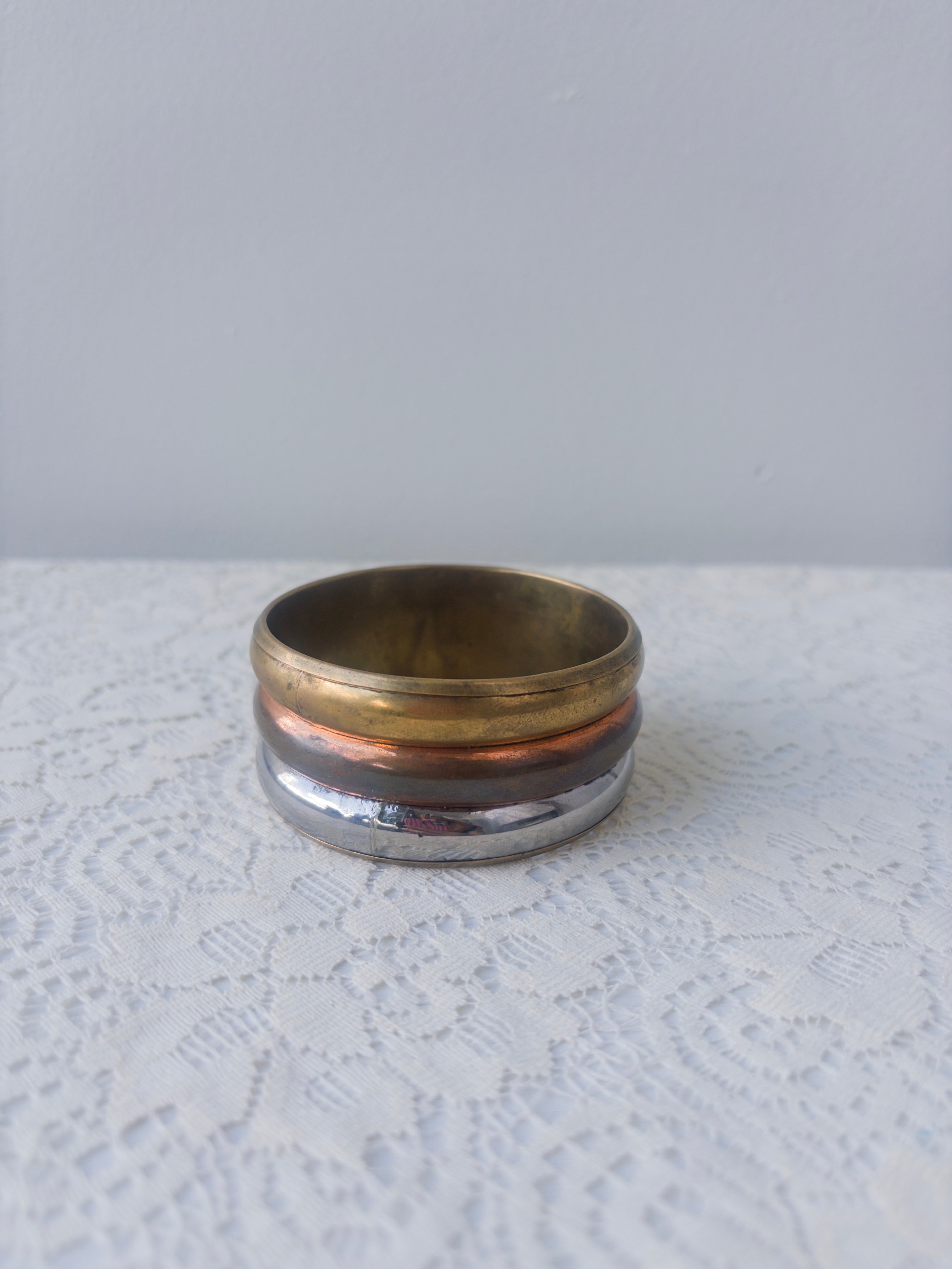 Mixed Metal Bangle
