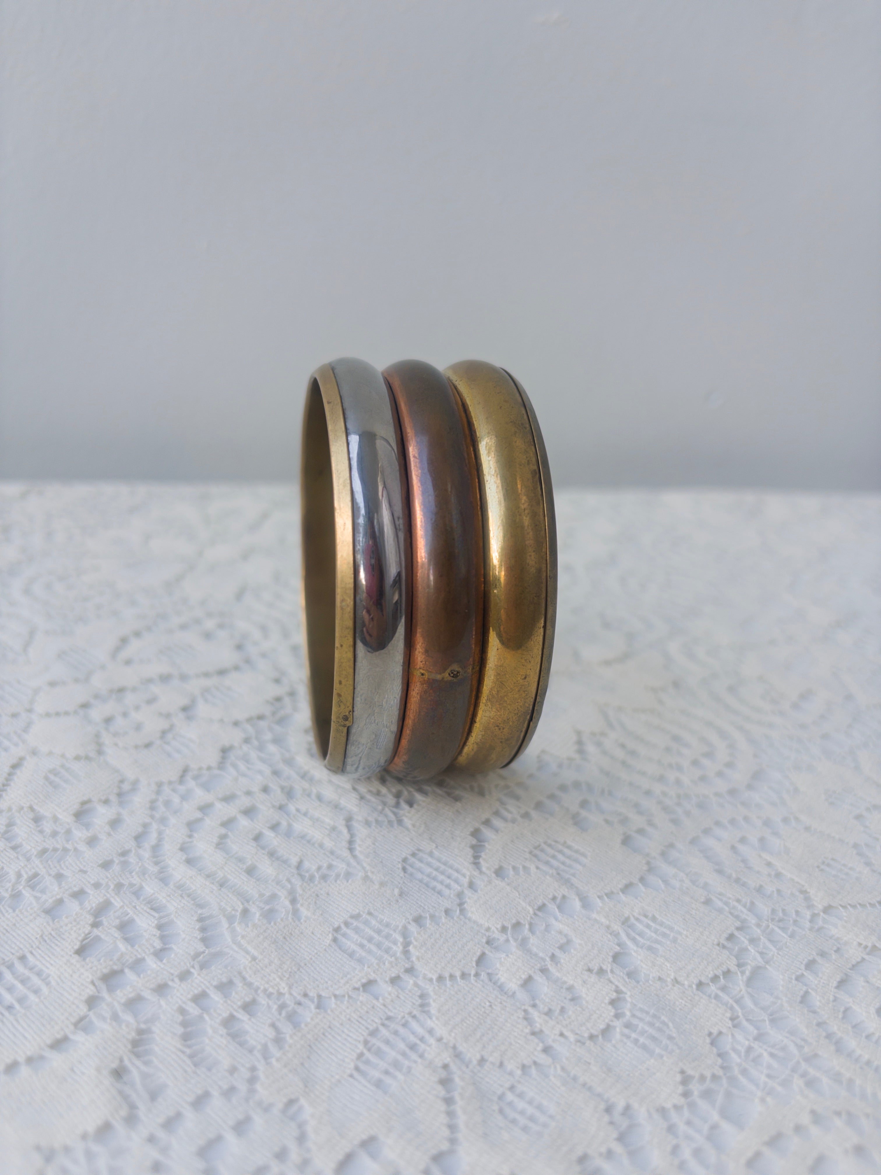 Mixed Metal Bangle