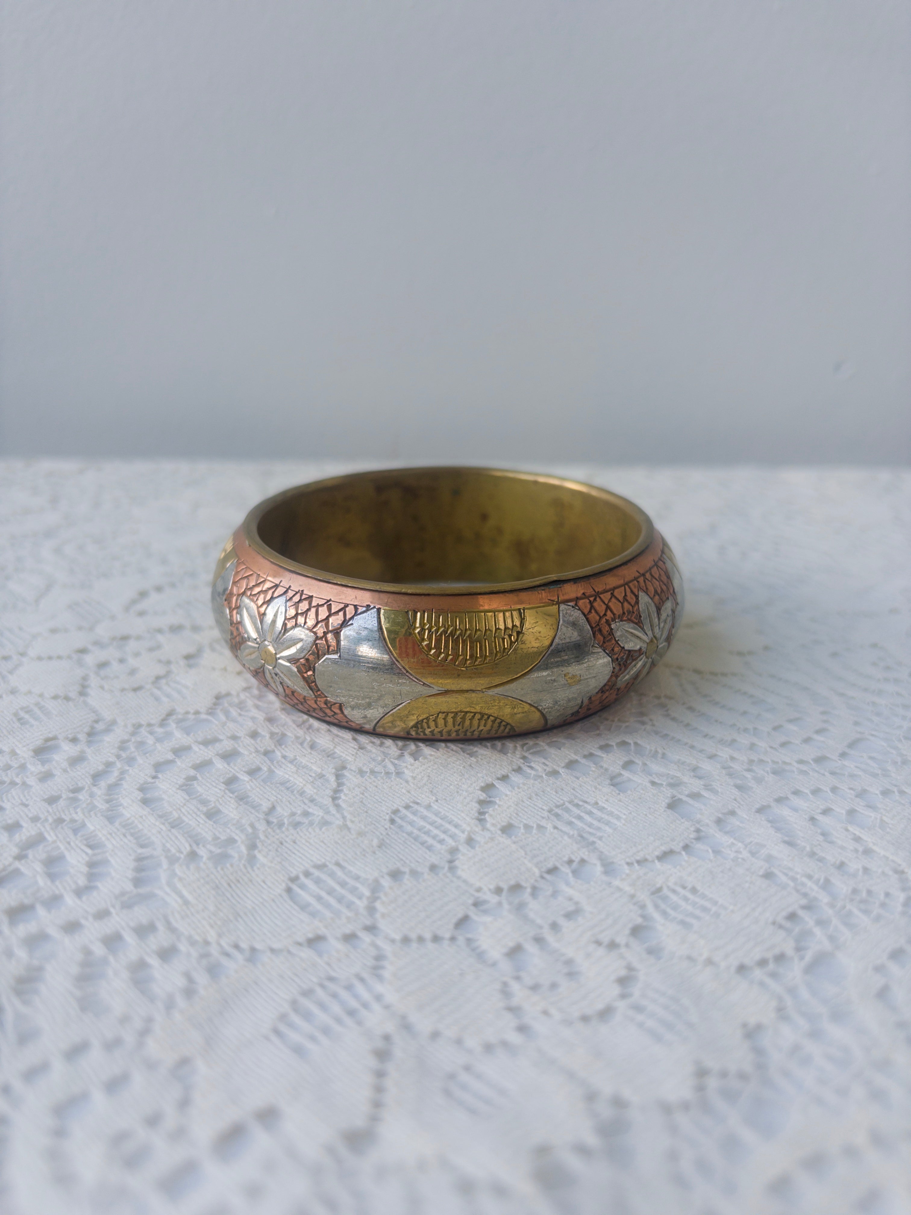 Mixed Metal Bangle