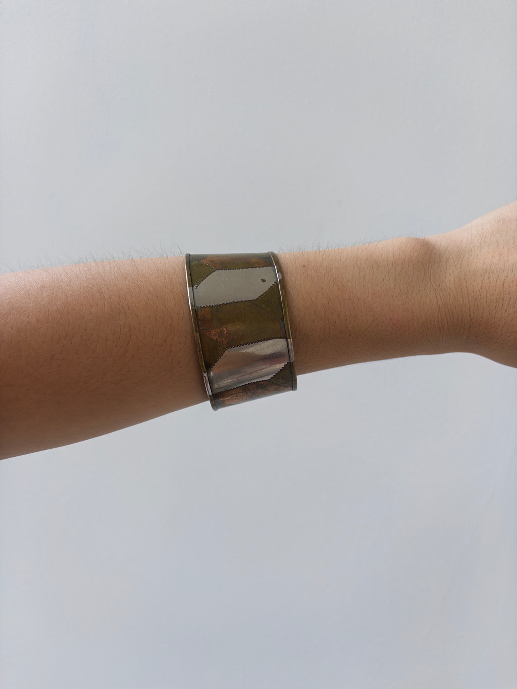 Silver & Brass Cuff