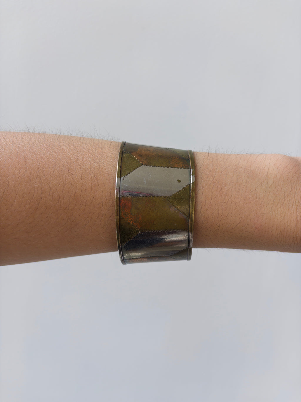 Silver & Brass Cuff