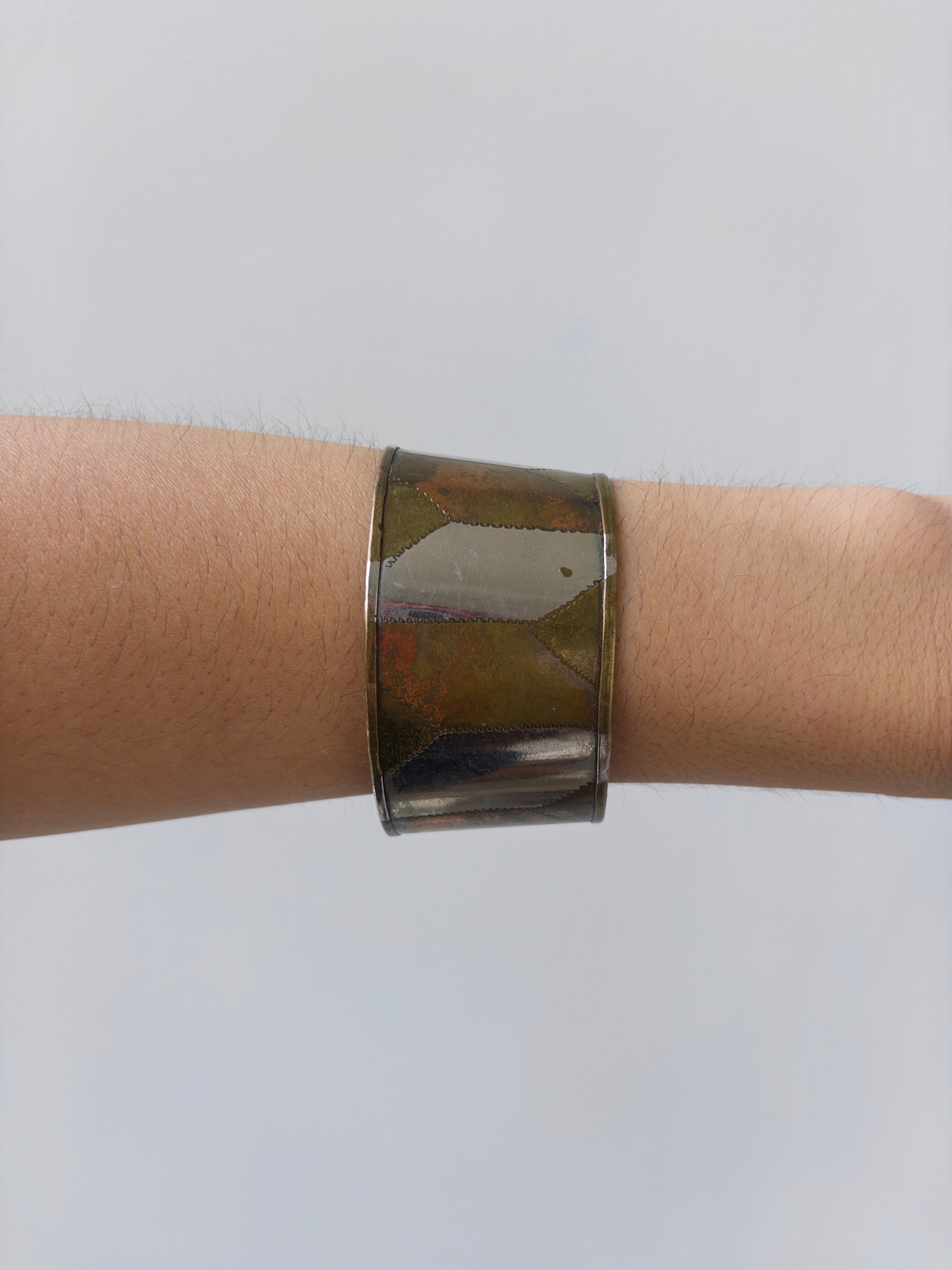Silver & Brass Cuff