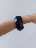 Black Chunky Bangle