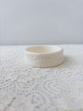 White Acrylic Bangle