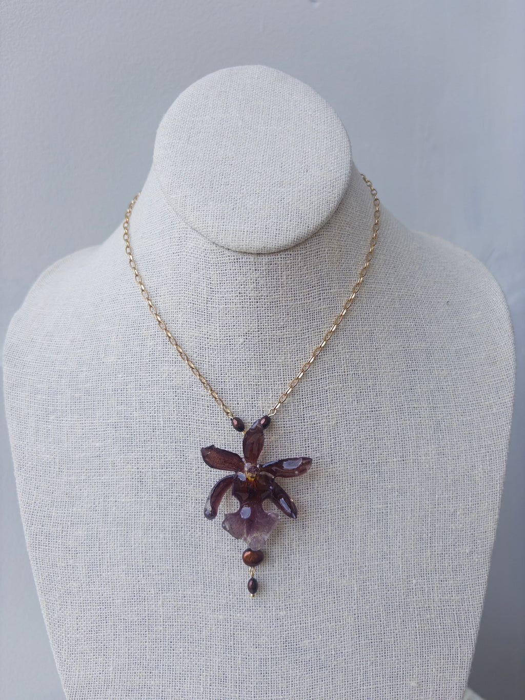 Orchid Necklace