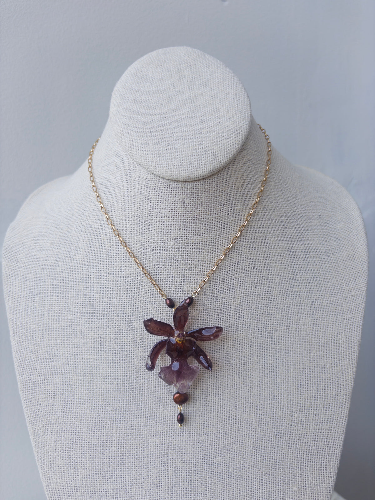 Orchid Necklace