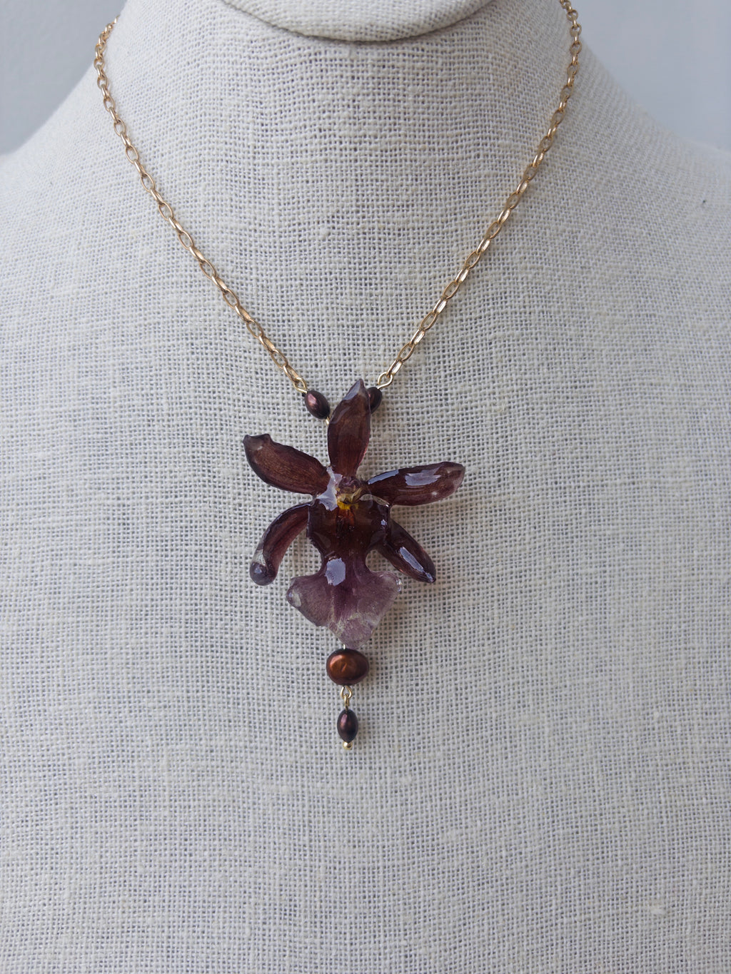 Orchid Necklace