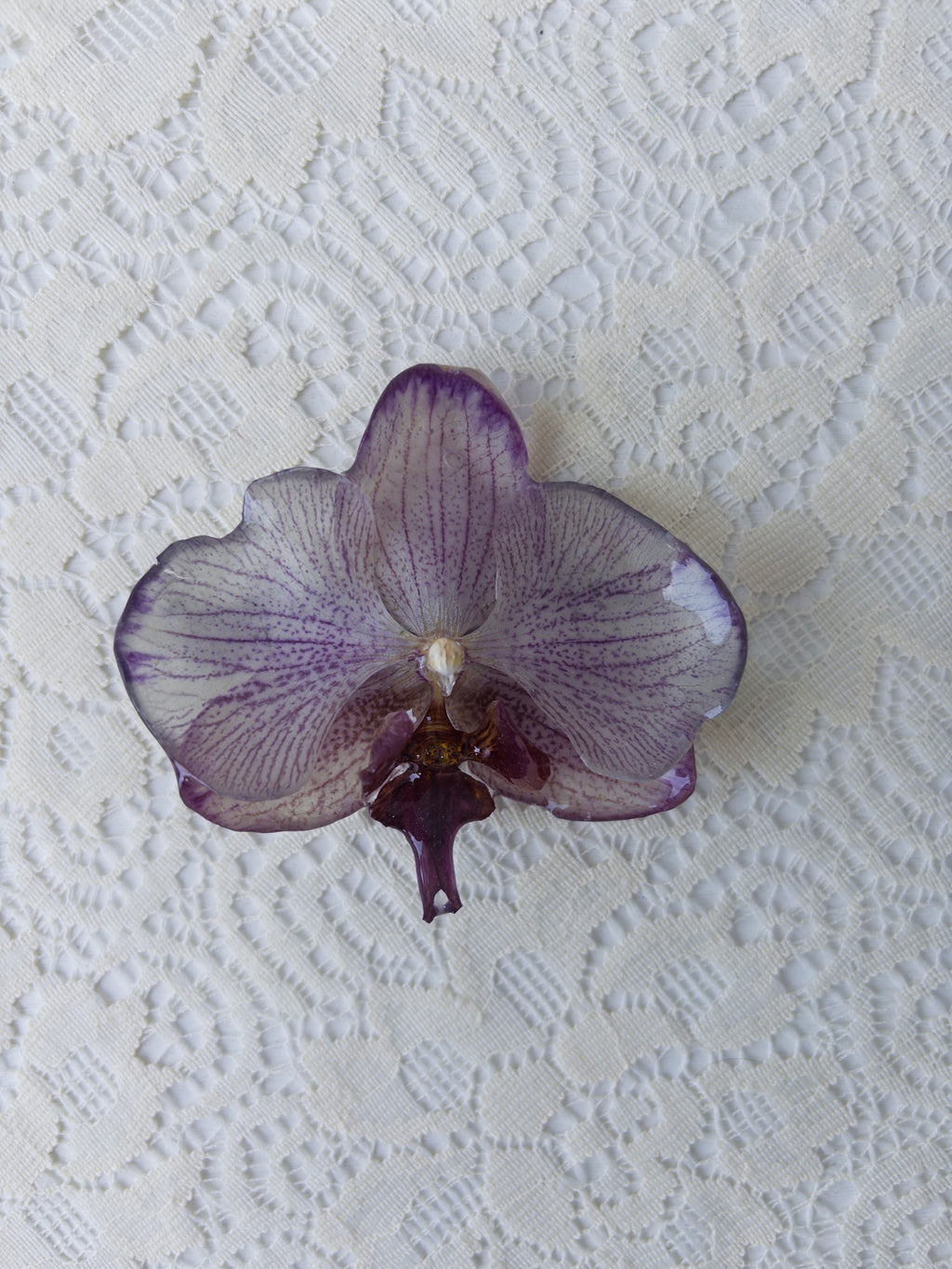 Orchid Hair Clip
