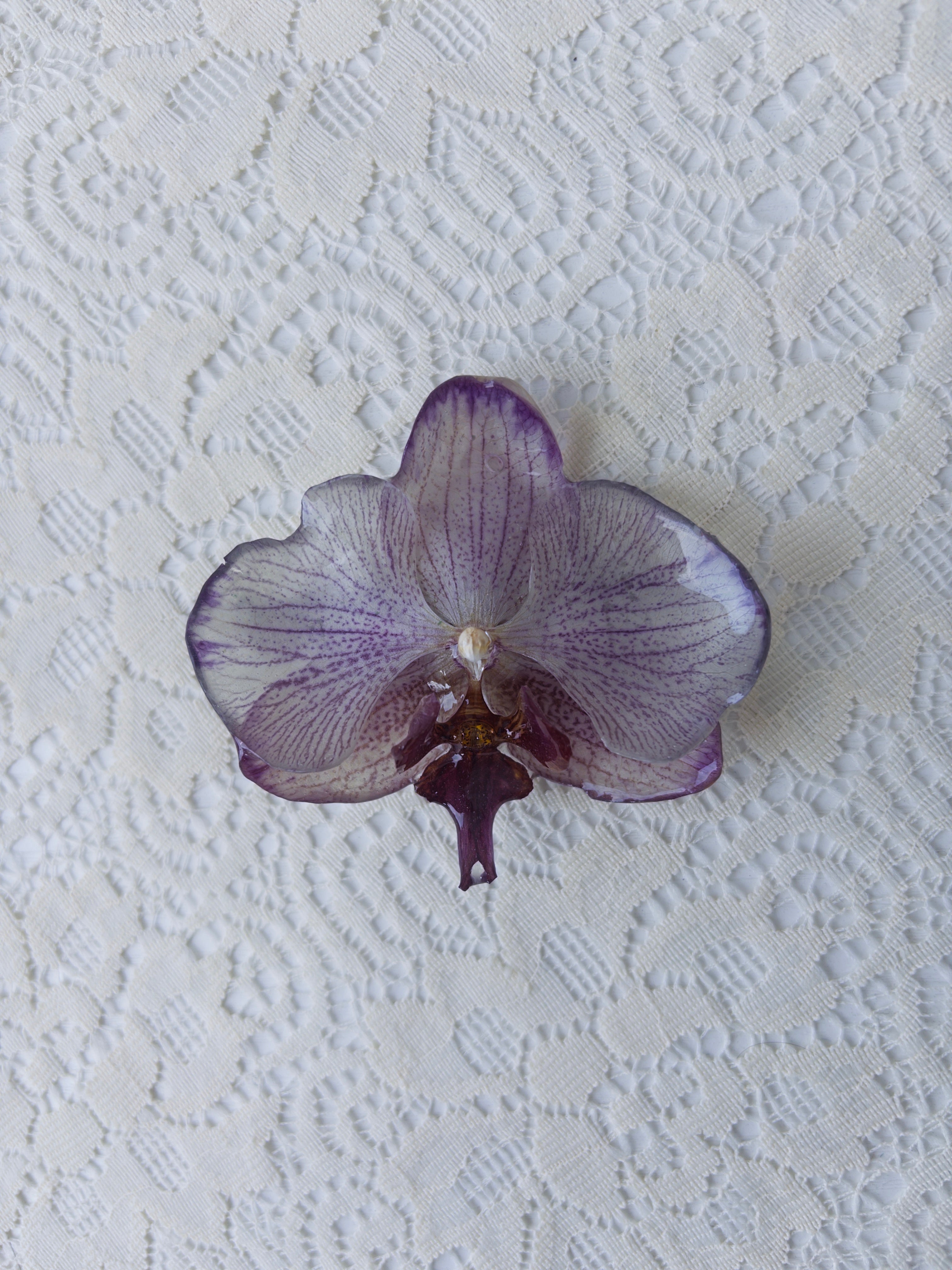 Orchid Hair Clip