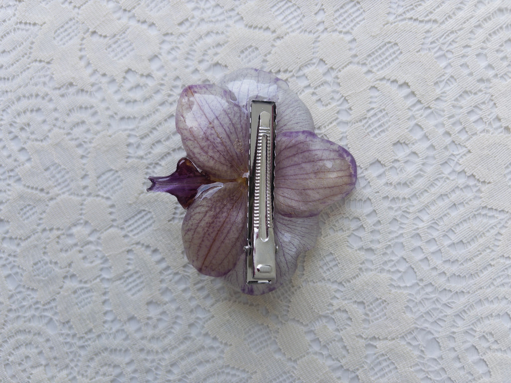 Orchid Hair Clip