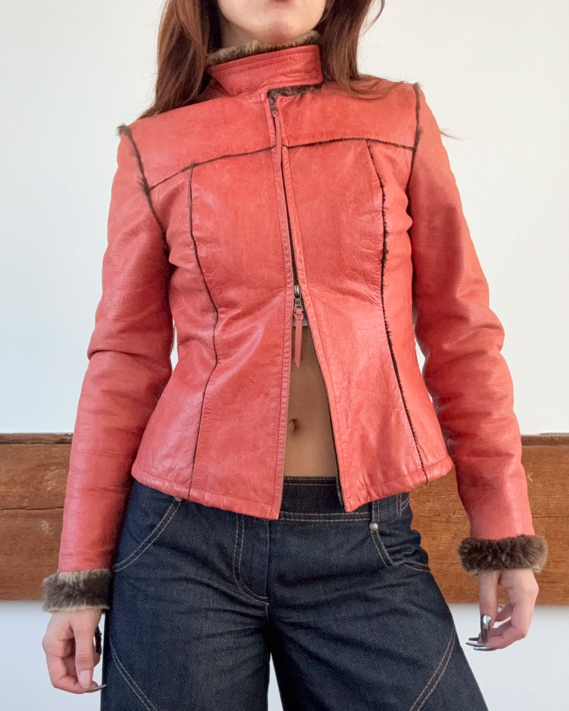 Leather + Fur Jacket