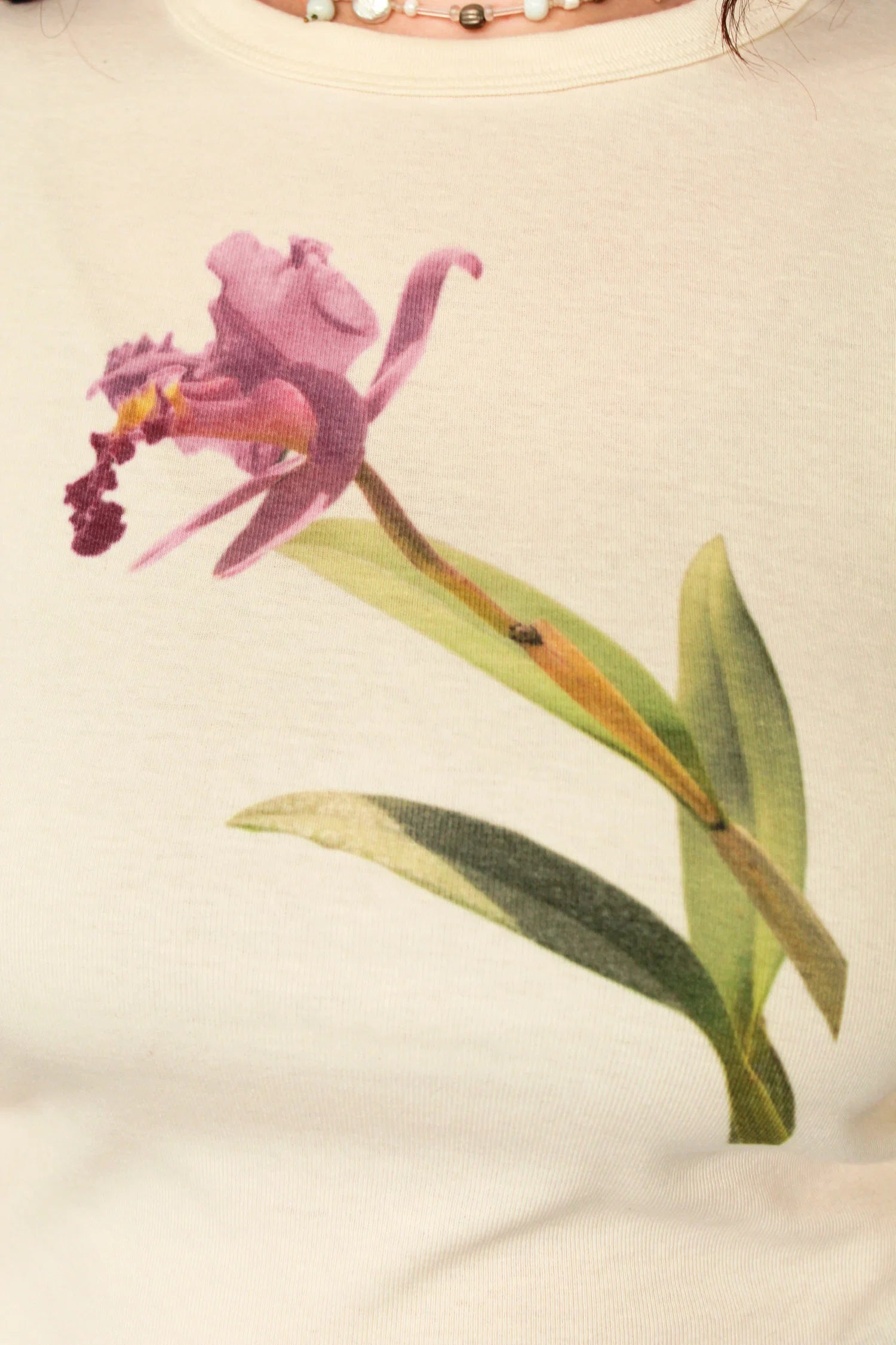 Pink Orchid Baby Tee