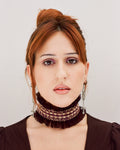 Plum Clown Collar