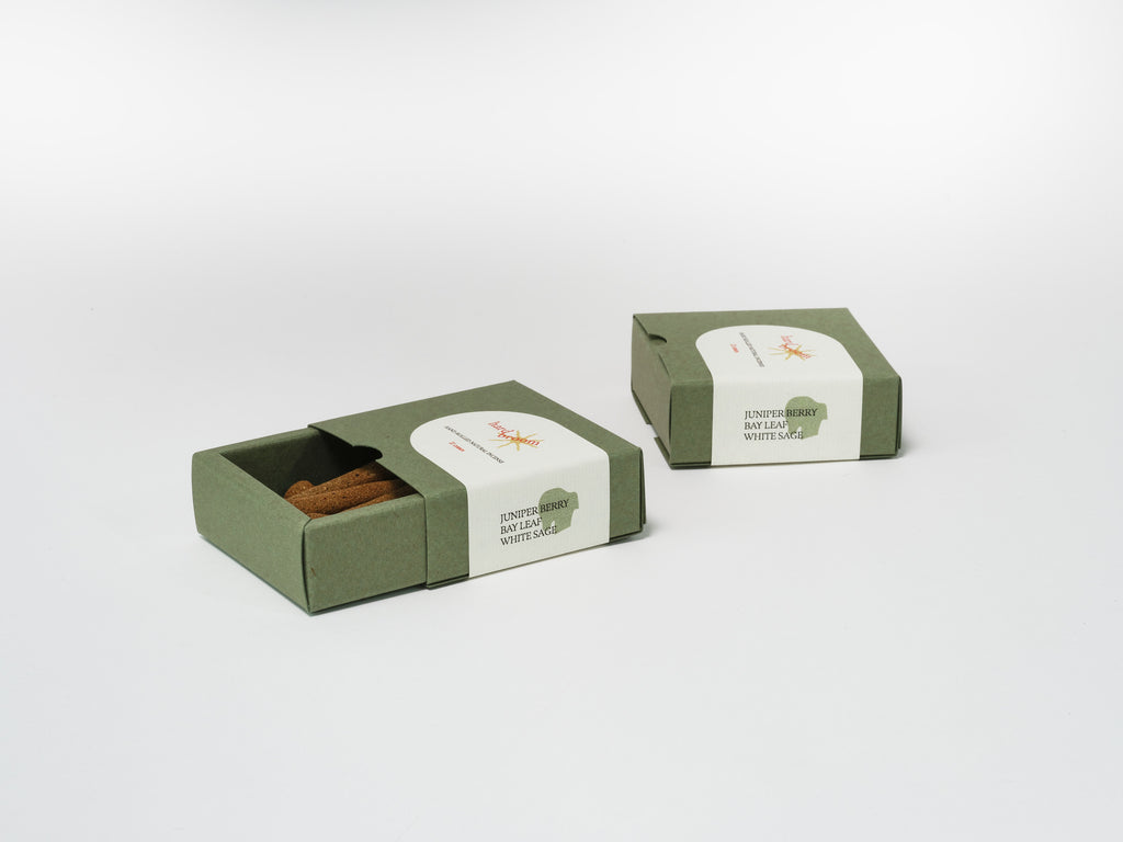 Juniper Berry, Bay Leaf and White Sage