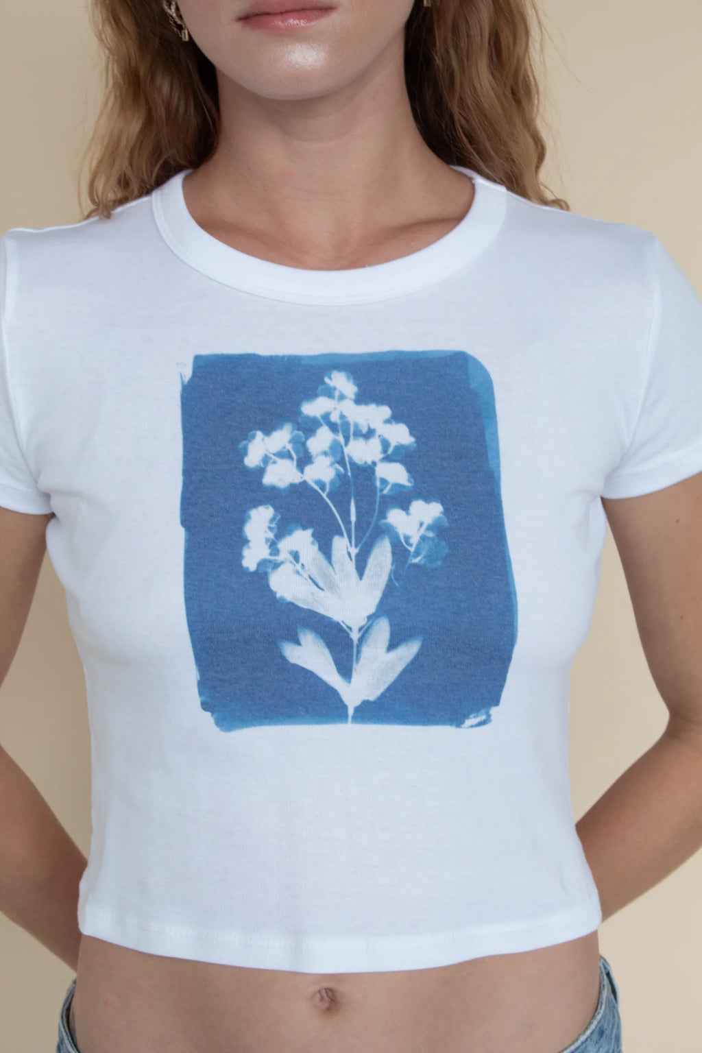 Cyanotype Baby Tee