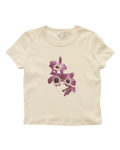 Purple Orchid Baby Tee