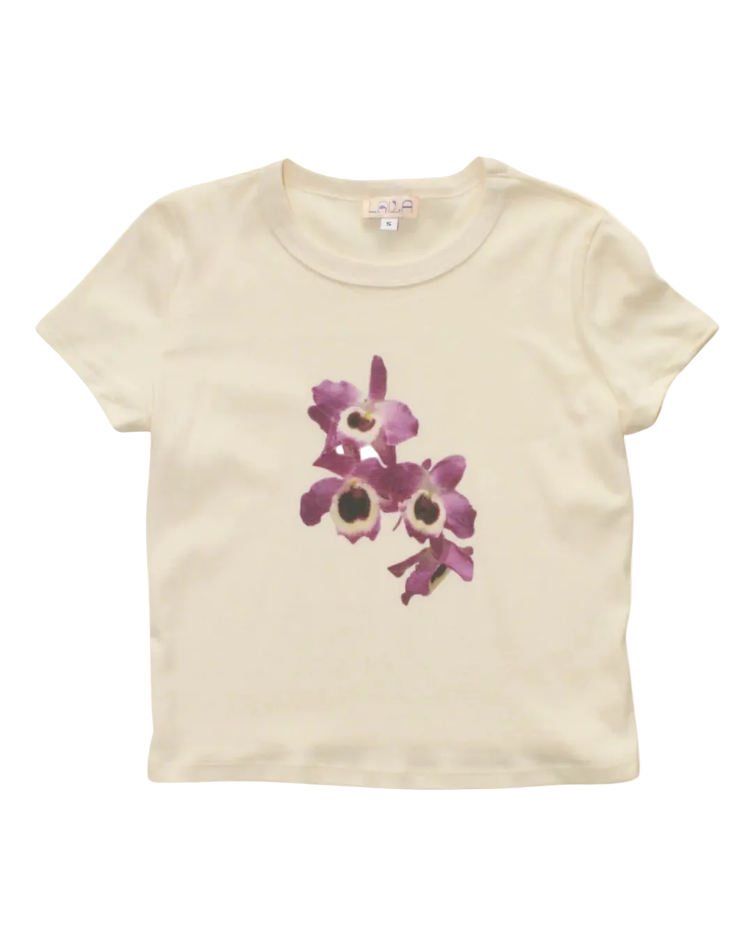 Purple Orchid Baby Tee