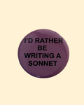Sonnet Pin