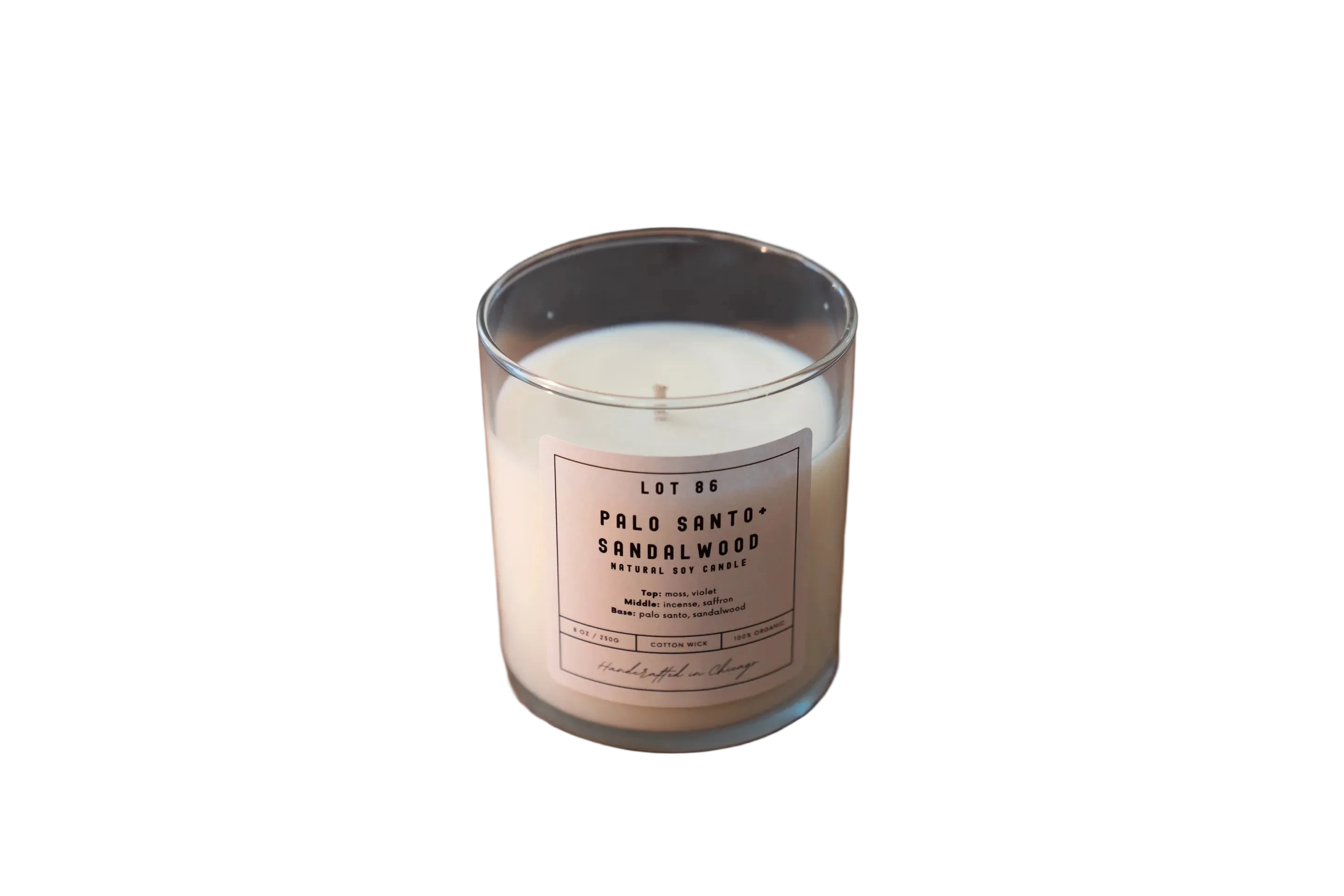 Palo Santo + Sandalwood Candle